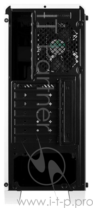 Корпус Aerocool Cylon White без БП, боковое окно, с Card Reader, ATX, белый