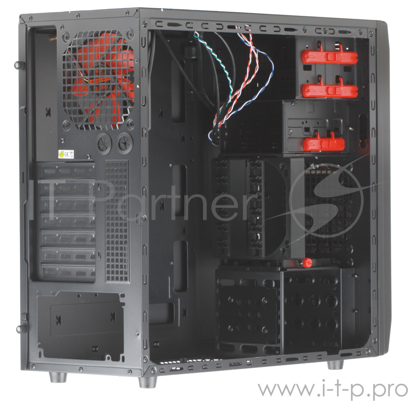 Корпус Chieftec LF-02B ATX Gaming Tower, без БП, сталь 0,6 мм, 1* USB 3.0 , 2* USB 2.0, 1* 12см вент.