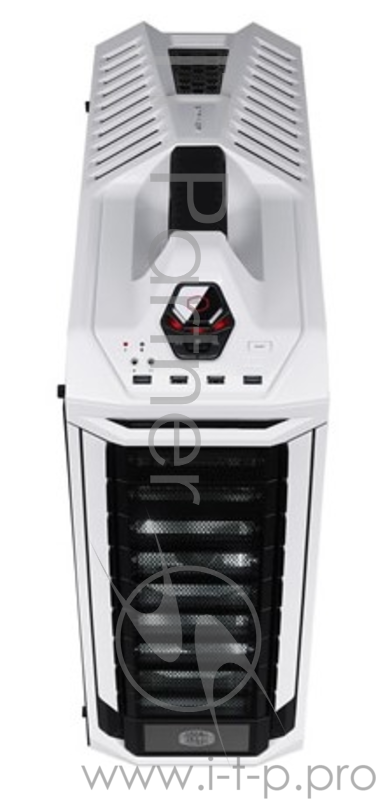 корпус без блока питания Cooler Master Case Storm Stryker SE, White/Black w/o PS down Full ATX