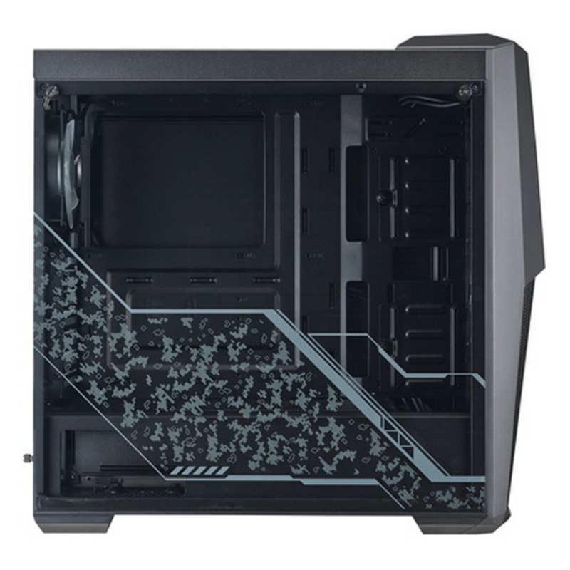 Корпус без блока питания Cooler Master MasterBox MB500, 2xUSB3.0, 3x120 RGB Fan, w/o PSU, Black, ATX, ASUS TUF edition