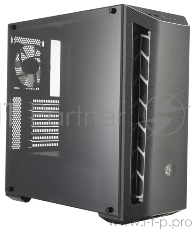 Корпус MasterBox MB510L (MCB-B510L-KANN-S02), 2xUSB3.0, 1x120 Fan, w/o PSU, Black, White Trim, ATX