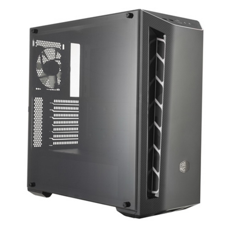 Корпус MasterBox MB510L (MCB-B510L-KANN-S02), 2xUSB3.0, 1x120 Fan, w/o PSU, Black, White Trim, ATX