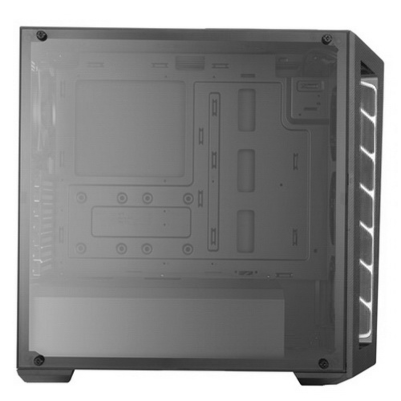 Корпус MasterBox MB510L (MCB-B510L-KANN-S02), 2xUSB3.0, 1x120 Fan, w/o PSU, Black, White Trim, ATX