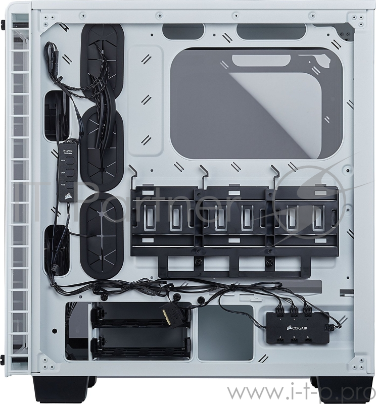 Компьютерный корпус Crystal Series 460X RGB CC-9011129-WW Compact ATX Mid-Tower Case — White