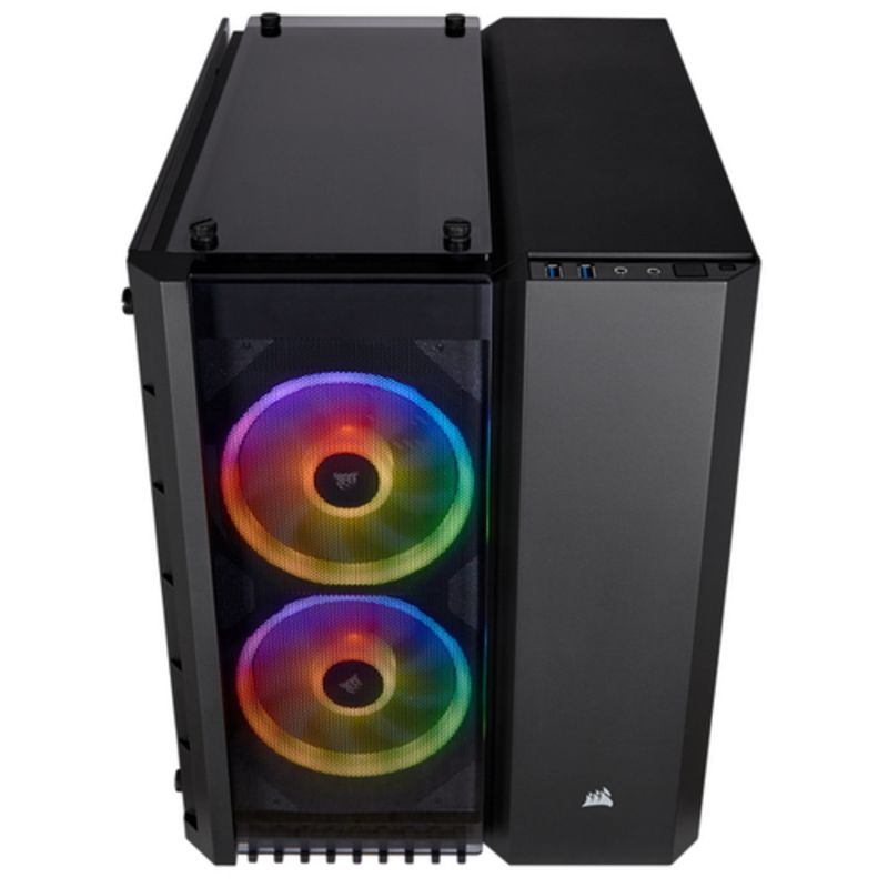 Компьютерный корпус Crystal Series 280X RGB TG CC-9011135-WW micro ATX Black