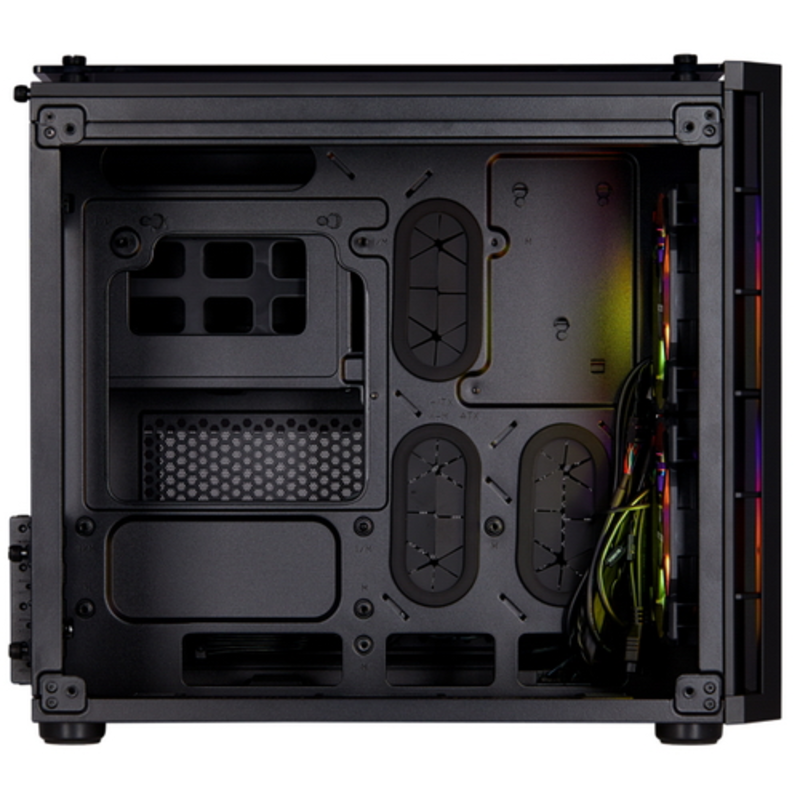 Компьютерный корпус Crystal Series 280X RGB TG CC-9011135-WW micro ATX Black