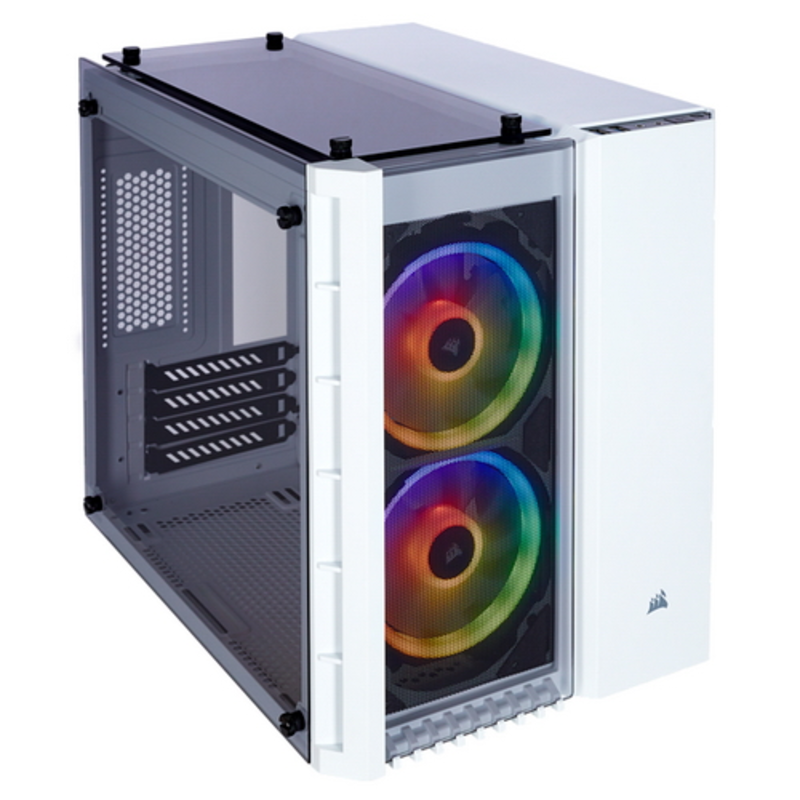 Компьютерный корпус Crystal Series 280X RGB TG CC-9011137-WW micro ATX, white