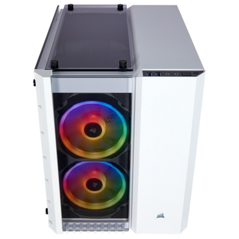 Компьютерный корпус Crystal Series 280X RGB TG CC-9011137-WW micro ATX, white