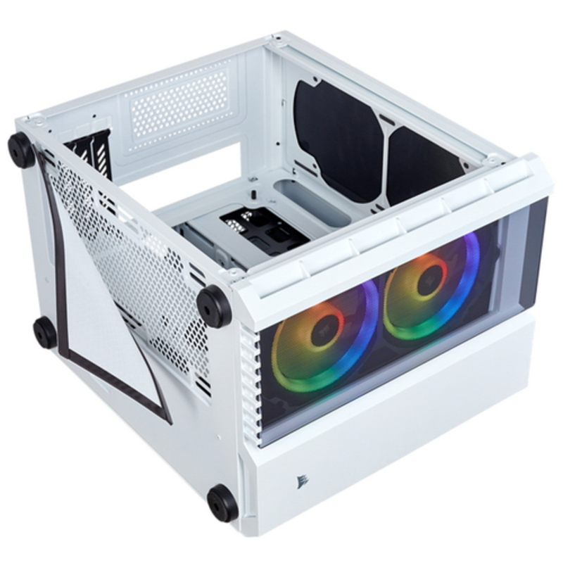 Компьютерный корпус Crystal Series 280X RGB TG CC-9011137-WW micro ATX, white