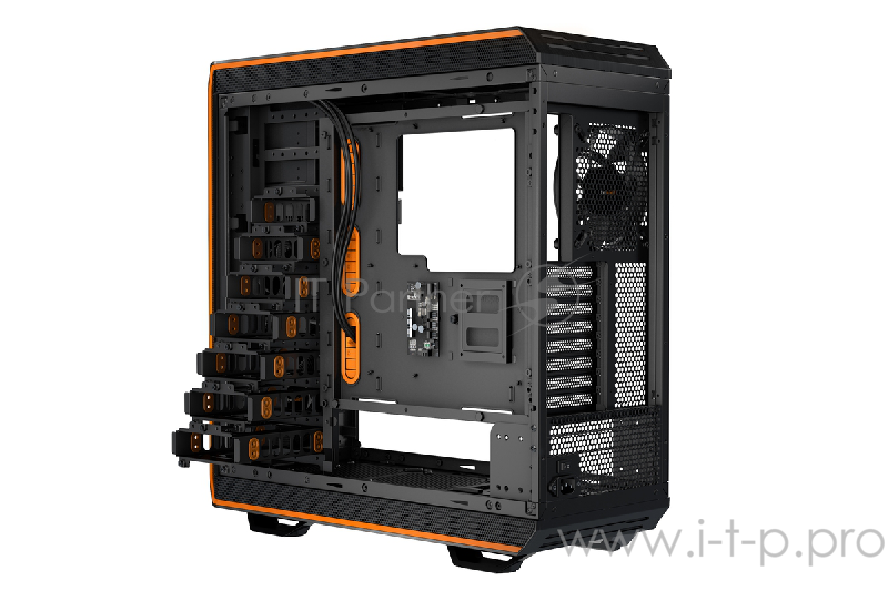 Корпус BE QUIET! Dark Base 900 Orange / E-ATX / 2x5.25, 7x3.5, 15x2.5 / black+orange