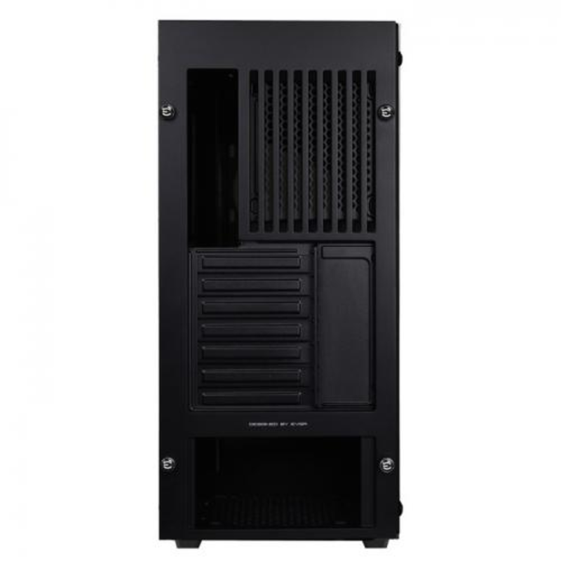 Корпус 160-B0-2230-KR DG-76 , Matte Black Mid-Tower, 2 Sides of Tempered Glass, RGB LED and Control Board