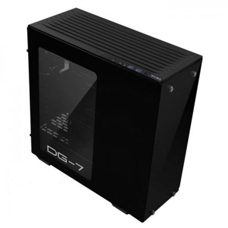 Корпус 130-P0-0020-KR DG-73 , Matte Black Mid-Tower, Acrylic Window