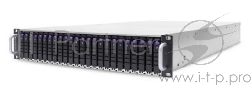Корпус компьютерный AIC HA202-PH, 2U, 24xNVMe U.2 HS (interposer support), 2x canister (Phoenix ( 2xs2011-R3, 12xDDR4 DIMM, 2x10GbE SFP+ +2x1GbE, w/o IOC, shared BMC, SP2400) 2x2,5