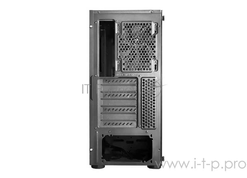 Корпус Cougar MX340, без БП, большое боковое окно из закалённого стекла, чёрный, ATX