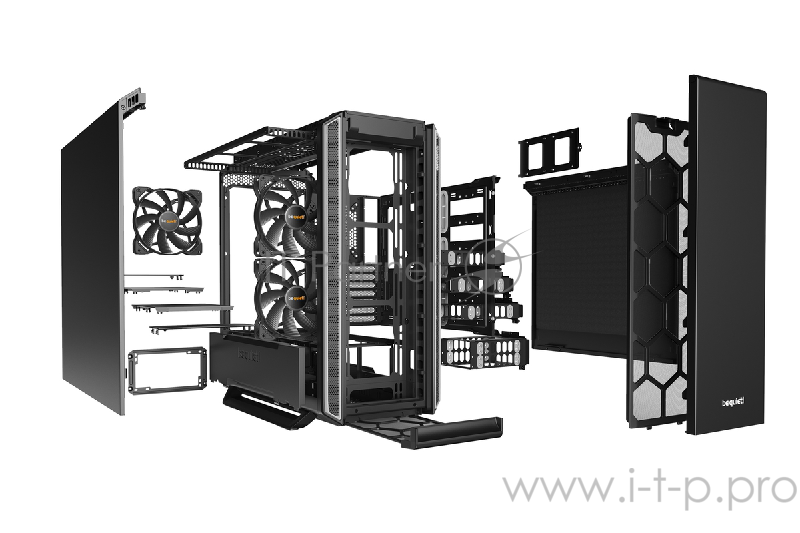 Корпус be quiet! SILENT BASE 801 Silver / midi-tower / BG030