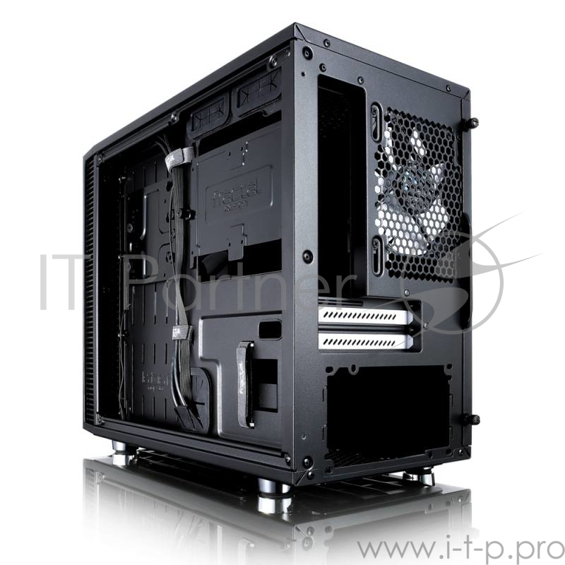 Корпус Fractal Design Define Nano S Window черный без БП miniITX 4x120mm 3x140mm 2xUSB3.0 audio bott PSU