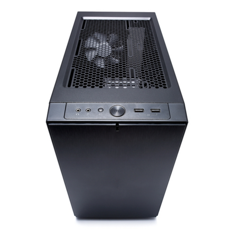 Корпус Fractal Design Define Nano S Window черный без БП miniITX 4x120mm 3x140mm 2xUSB3.0 audio bott PSU