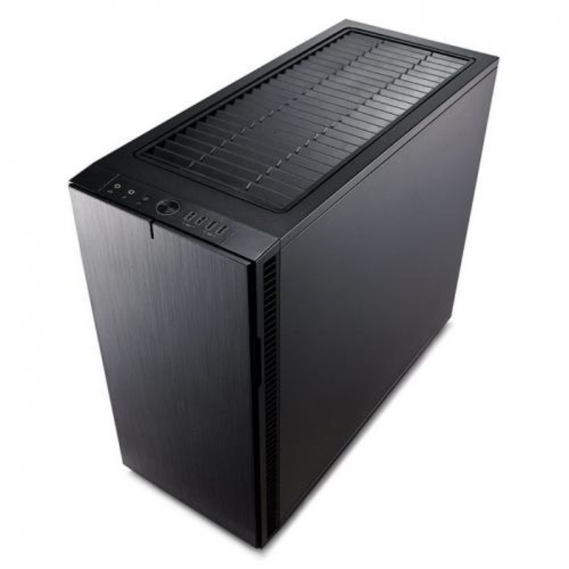 Корпус Fractal Design Define R6 Blackout Edition TG черный без БП ATX 2xUSB2.0 2xUSB3.0 audio front door bott PSU