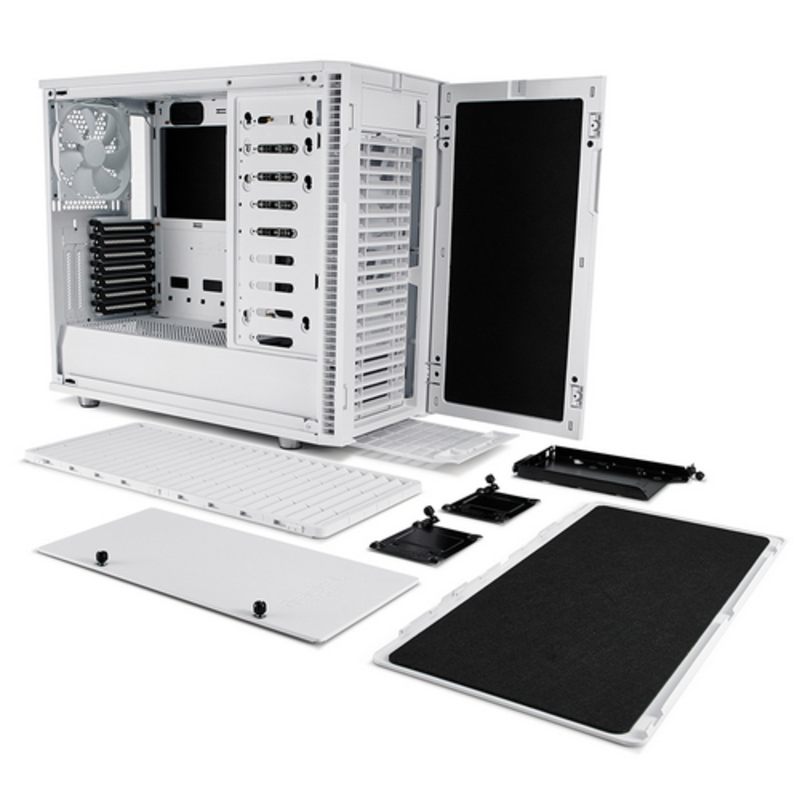 Корпус Fractal Design Define R6 белый без БП ATX 7x120mm 7x140mm 2xUSB2.0 2xUSB3.0 audio front door bott PSU