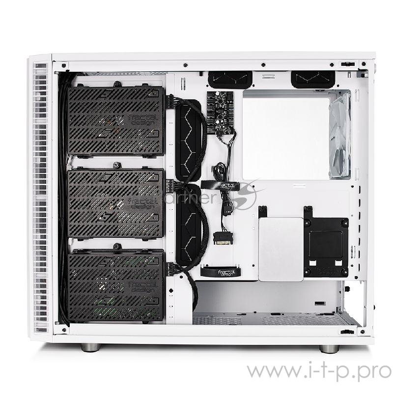 Корпус Fractal Design Define S 2 белый без БП ATX 9x120mm 9x140mm 1x180mm 2xUSB2.0 2xUSB3.0 audio bott PSU