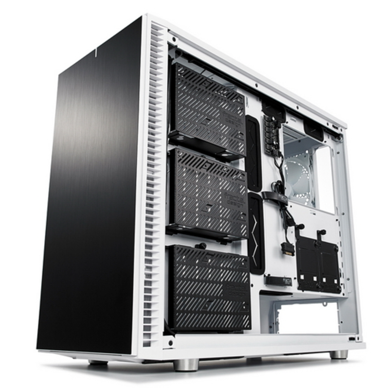 Корпус Fractal Design Define S 2 белый без БП ATX 9x120mm 9x140mm 1x180mm 2xUSB2.0 2xUSB3.0 audio bott PSU