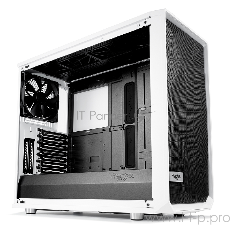 Корпус Fractal Design Meshify S2 White TG белый без БП E-ATX 5x120mm 4x140mm 2xUSB3.0 audio bott PSU