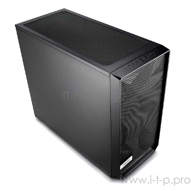 Корпус Fractal Design Meshify S2 Solid черный без БП E-ATX 5x120mm 4x140mm 2xUSB3.0 audio bott PSU