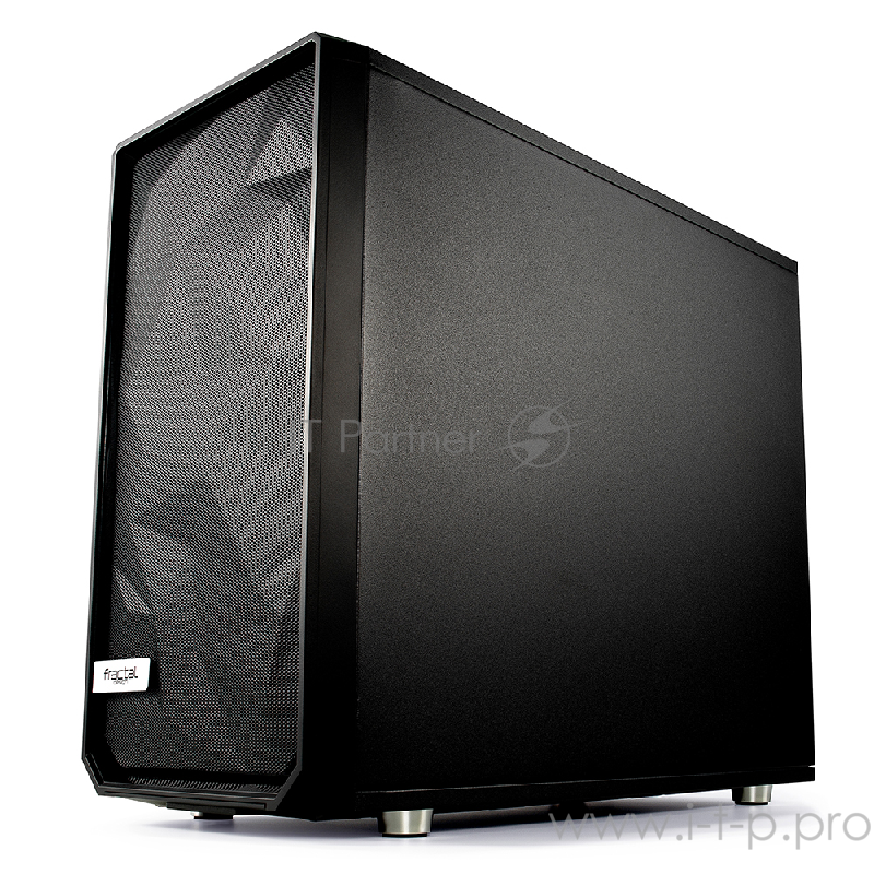 Корпус Fractal Design Meshify S2 Solid черный без БП E-ATX 5x120mm 4x140mm 2xUSB3.0 audio bott PSU