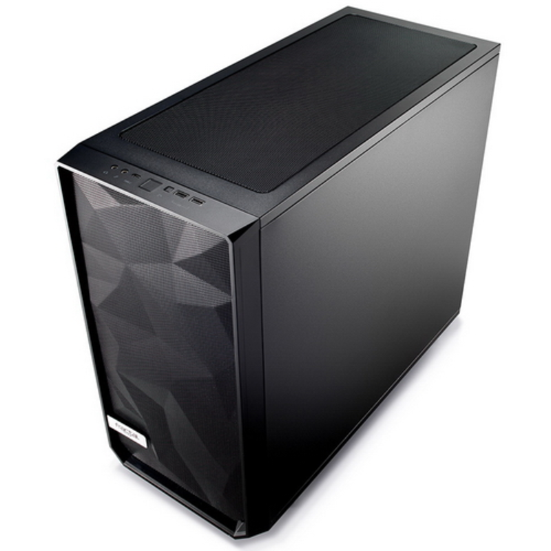 Корпус Fractal Design Meshify S2 Solid черный без БП E-ATX 5x120mm 4x140mm 2xUSB3.0 audio bott PSU