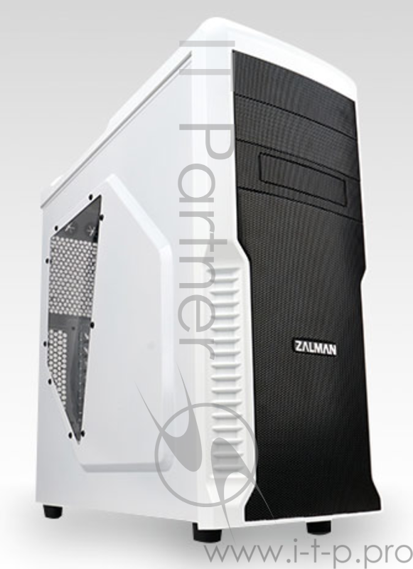 Корпус Zalman Z3 PLUS белый w/o PSU ATX 1x120mm 2xUSB2.0 1xUSB3.0 audio bott PSU