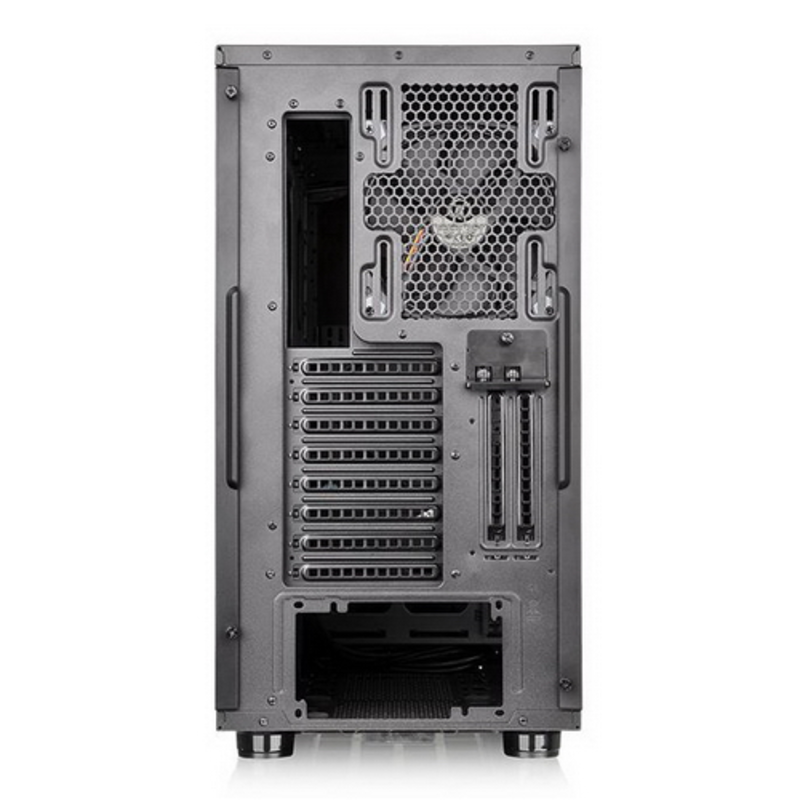 Корпус CA-1H8-00M1WN-01 View 31 TG RGB/Black/Win/SGCC/Tempered Glass x 2 (7832)