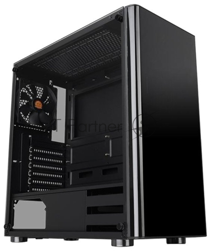 Корпус Thermaltake V200 TG (CA-1K8-00M1WN-00) ATX / win / black / no PSU / Tempered Glass