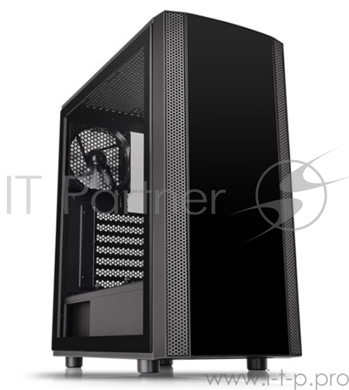 Корпус Thermaltake Versa J25 TG (CA-1L8-00M1WN-00) ATX / win / black / no PSU / Tempered Glass