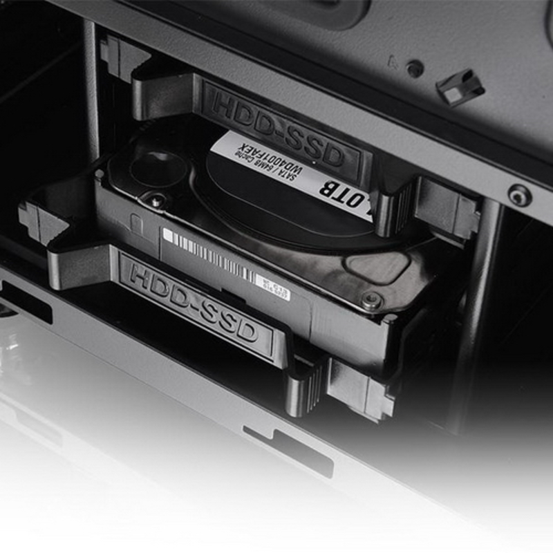 Корпус Versa H26 TG CA-1J5-00M1WN-00 /Black/Win/SPCC/Tempered Glass