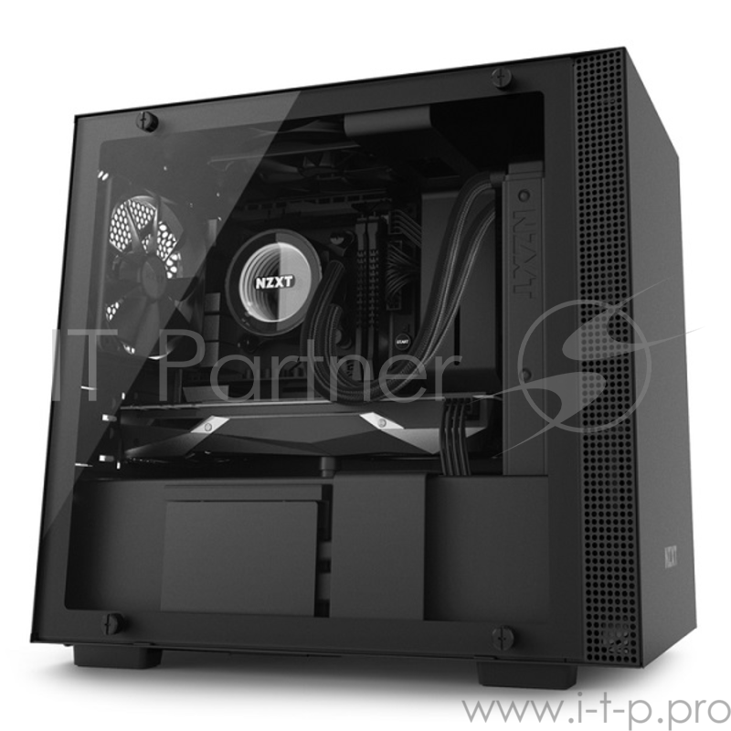 Корпус NZXT CA-H200W-BB H200i MINI-ITX BLACK/BLACK