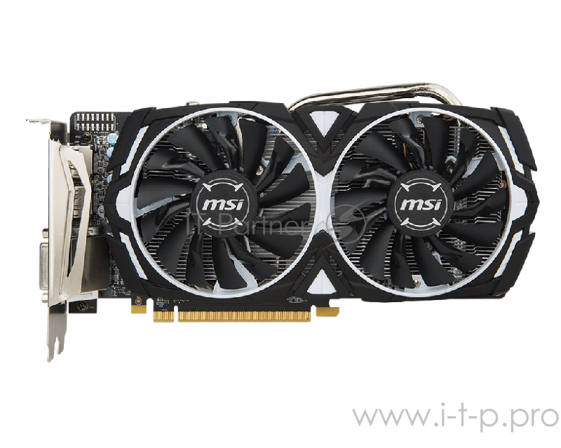 Видеокарта MSI ATI RX 570 ARMOR 4G OC RTL