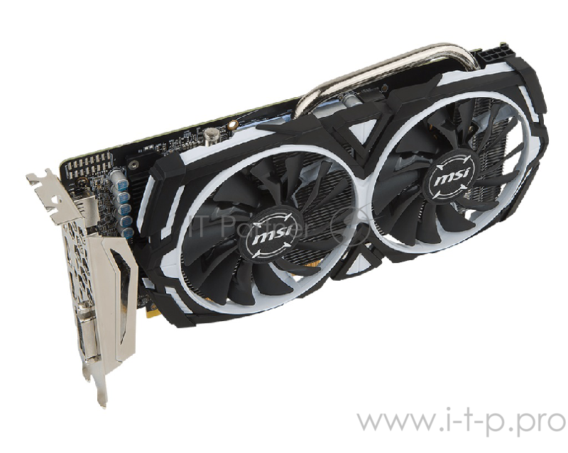 Видеокарта MSI ATI RX 570 ARMOR 4G OC RTL