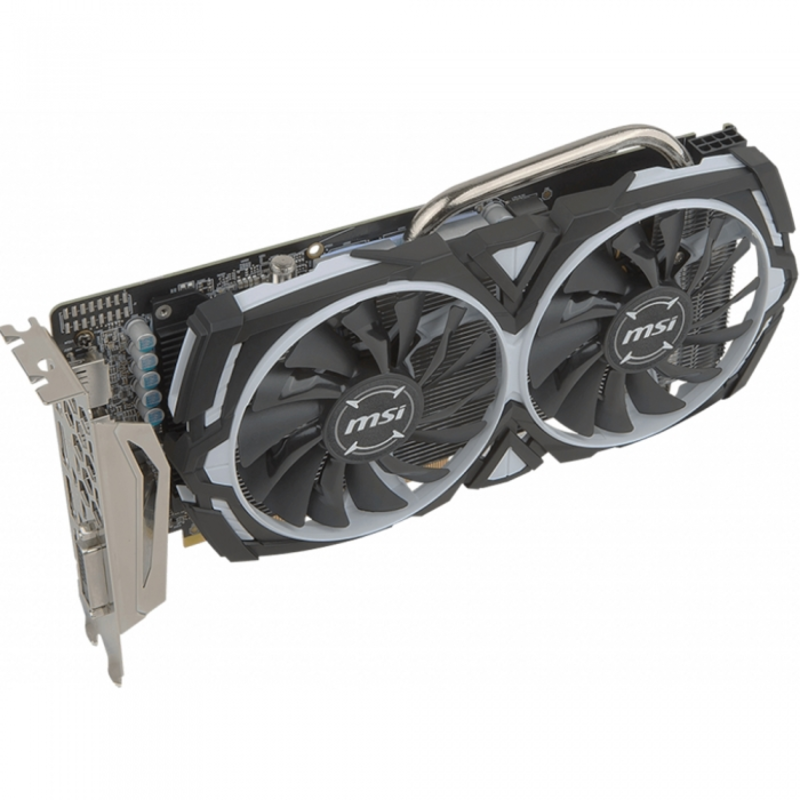 Видеокарта MSI ATI RX 570 ARMOR 4G OC RTL