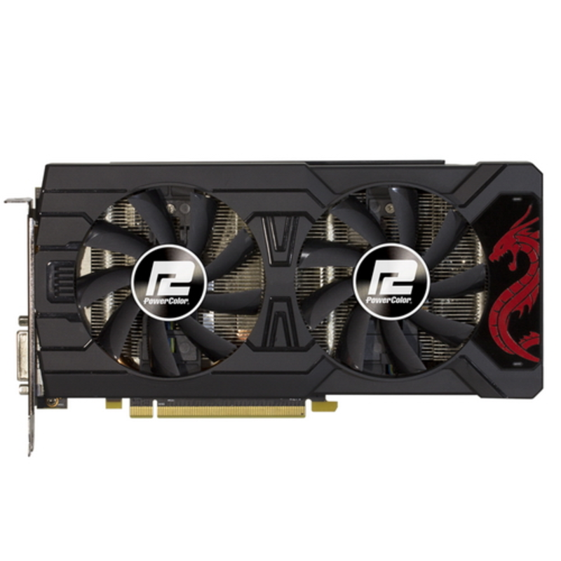 Видеокарта AMD (ATI) Radeon RX 570 PowerColor PCI-E 4096Mb (4GBD5-3DHDV2/OC) OEM AXRX 570 4GBD5-3DHDV2/OC