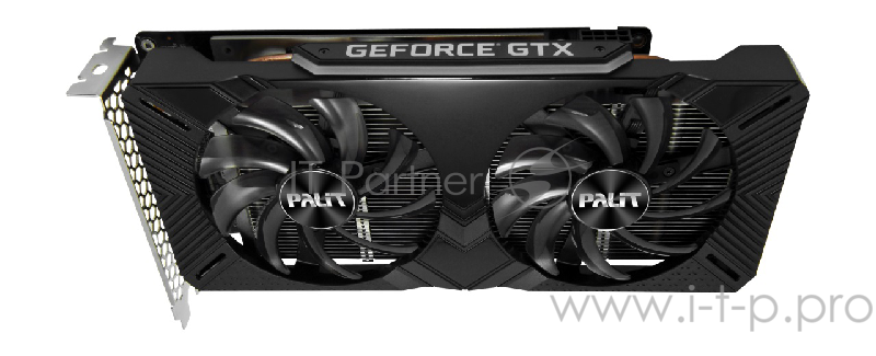 Видеокарта Palit PCI-E PA-GTX1660 DUAL 6G nVidia GeForce GTX 1660 6144Mb 192bit GDDR5 1530/8000 DVIx1/HDMIx1/DPx1/HDCP Ret