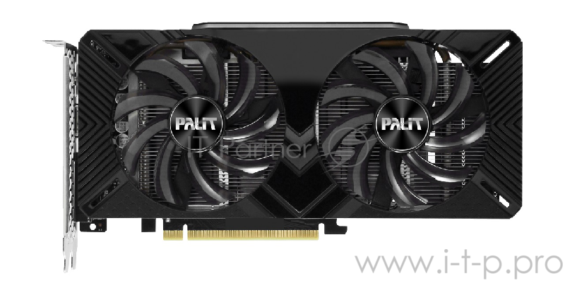 Видеокарта Palit PCI-E PA-GTX1660 DUAL 6G nVidia GeForce GTX 1660 6144Mb 192bit GDDR5 1530/8000 DVIx1/HDMIx1/DPx1/HDCP Ret