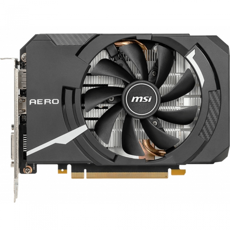 Видеокарта MSI PCI-E GTX 1660 Ti AERO ITX 6G OC nVidia GeForce GTX 1660TI 6144Mb 192bit GDDR6 1536/12000 DVIx1/HDMIx1/DPx1/HDCP Ret