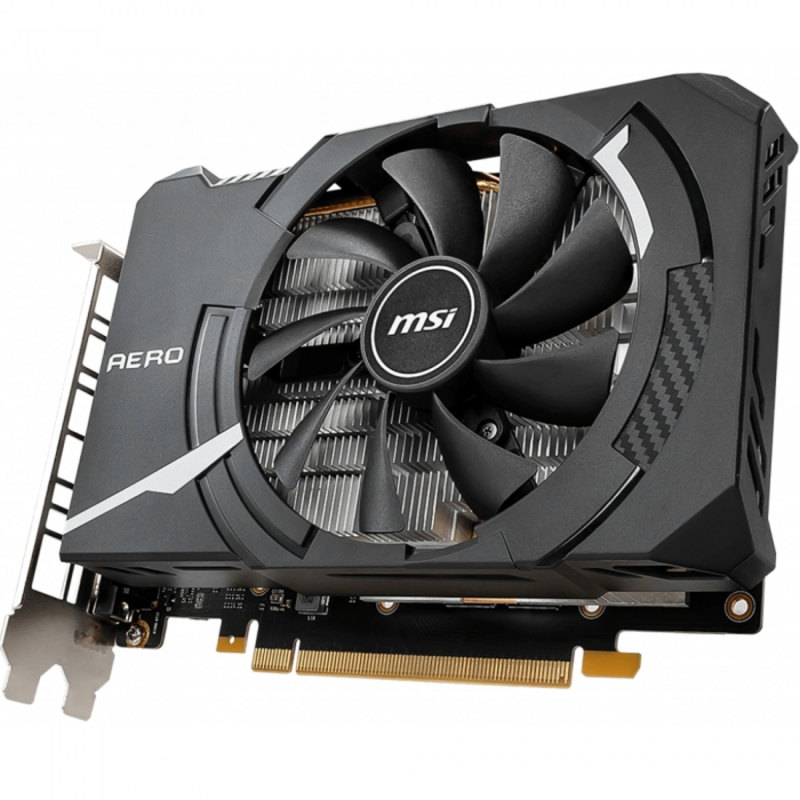Видеокарта MSI PCI-E GTX 1660 Ti AERO ITX 6G OC nVidia GeForce GTX 1660TI 6144Mb 192bit GDDR6 1536/12000 DVIx1/HDMIx1/DPx1/HDCP Ret