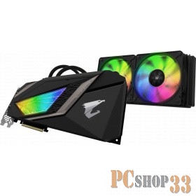 RTX™ 2080 Ti AORUS XTREME WATERFORCE 11G, PCI-Ex16 3.0, 11GB, GDDR6, 352bit, 3xHDMI/3xDP/USB Type-C, (GV-N208TAORUSX W-11GC), RTL {4}