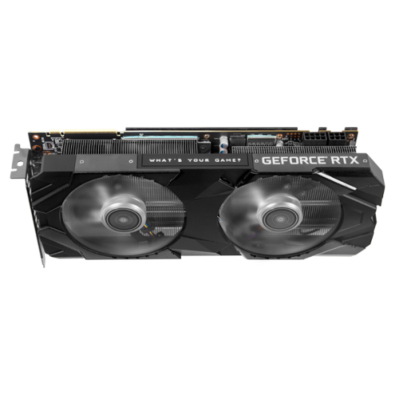 RTX2080 EX - 1 click OC PCI-E 8GB GDDR6 256BIT W/DP/DP/HDMI/DP/USB-C/Cooling Fan , RTL {10} (132396)