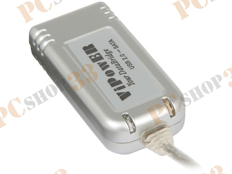 Кабель-переходник USB2.0->e-SATA VIPowER VP-9218-S-E