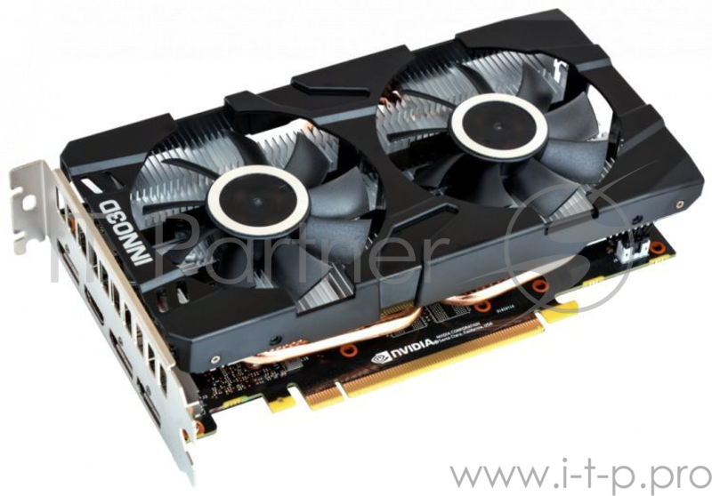 GTX 1660 TI TWIN X2 (1770Mhz / 12.0Gbps) / 6GB GDDR6 / 192-bit / DP x3 + HDMI / VA15 / D18Z6710 (N166T2-06D6-1710VA15) (626) , RTL {10}