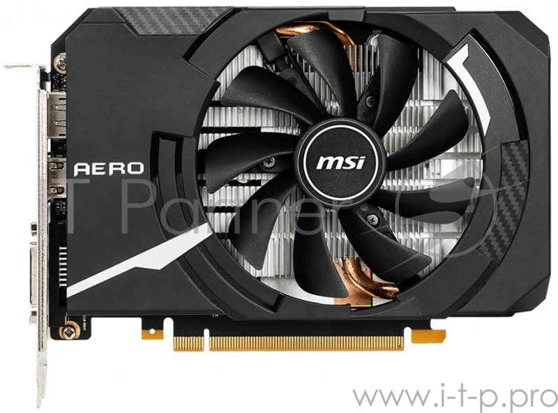 Видеокарта PCIE16 GTX1660 6GB GDDR5 GTX 1660 AERO ITX 6G OC MSI