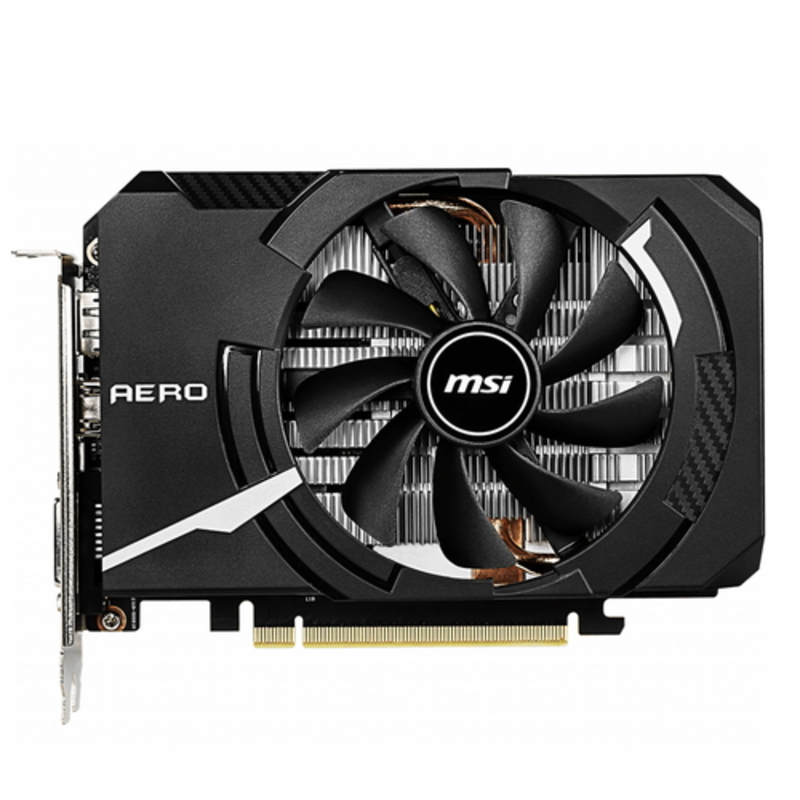Видеокарта PCIE16 GTX1660 6GB GDDR5 GTX 1660 AERO ITX 6G OC MSI