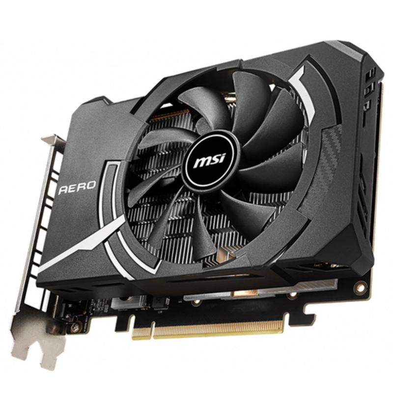 Видеокарта PCIE16 GTX1660 6GB GDDR5 GTX 1660 AERO ITX 6G OC MSI
